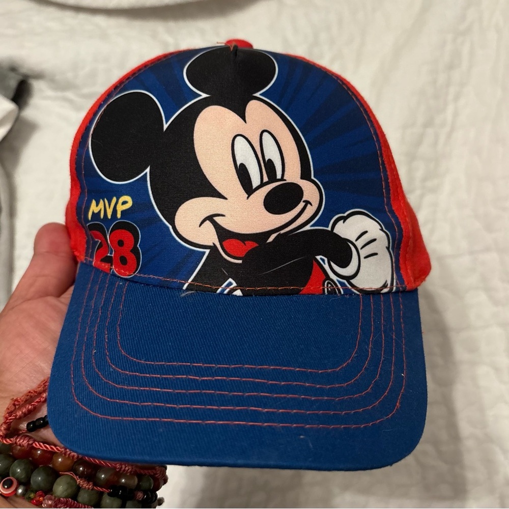 Boys Disney Mickey Mouse Baseball Hat